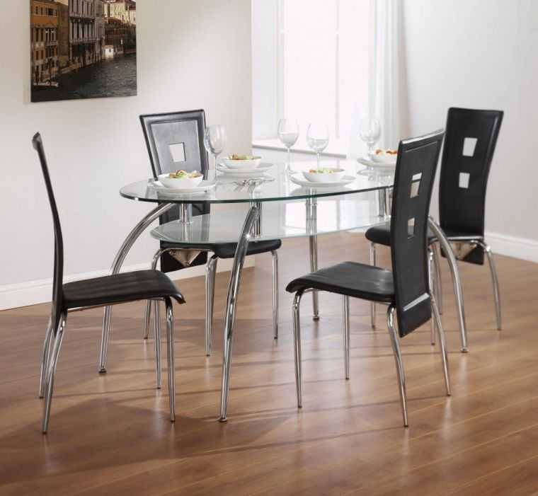 Большие столы: красивые модели с прямоугольной столешницей для гостиной