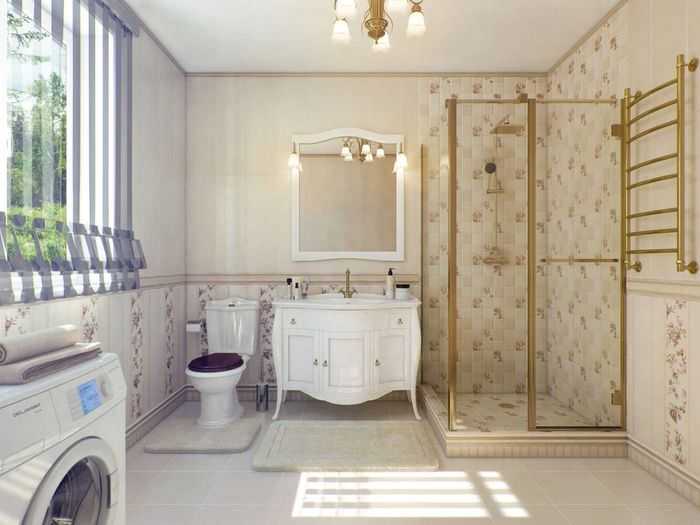 Ванная комната в классическом стиле