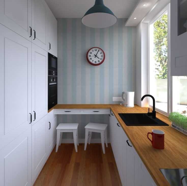 Дизайн кухни 6 кв м: идеи планировки и дизайна с фото