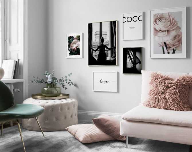 Постеры и картины для интерьера: как красиво оформить стены