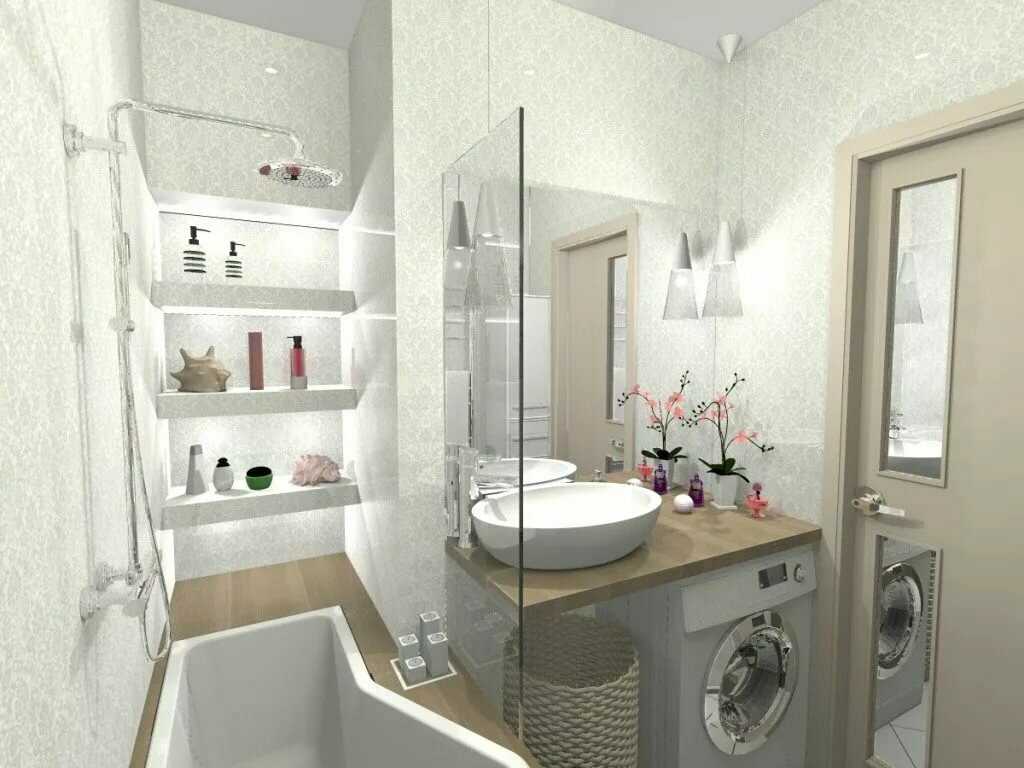 Дизайн и планировка ванной на 5 кв.м.: лучшие дизайнерские идеи и практичные решения
