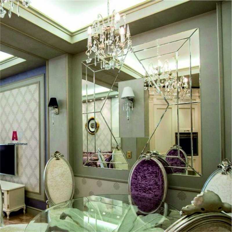 Зеркальная плитка в интерьере, 24 фото. красивые интерьеры и дизайн