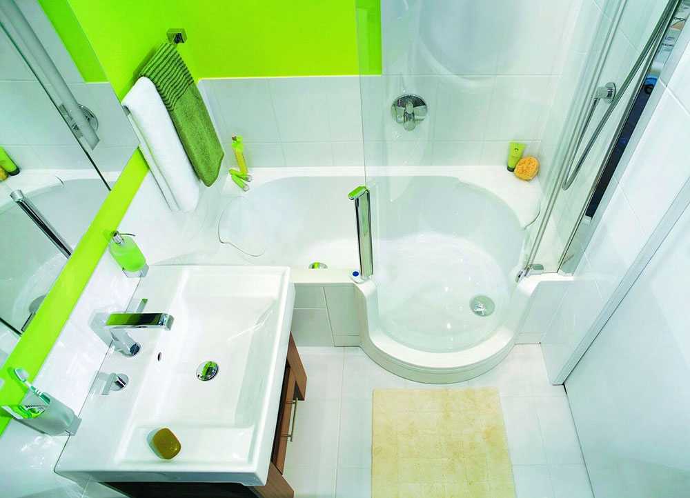 80 идей дизайна ванной комнаты 4 м2 (фото)