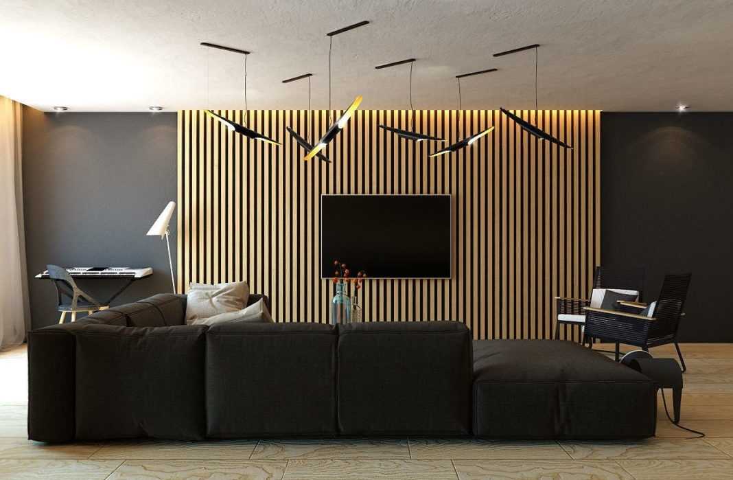 Деревянные рейки в интерьере: декоративные рейки из дерева для декора гостиной и кухни, спальни и других комнат, отделка квартиры и балкона