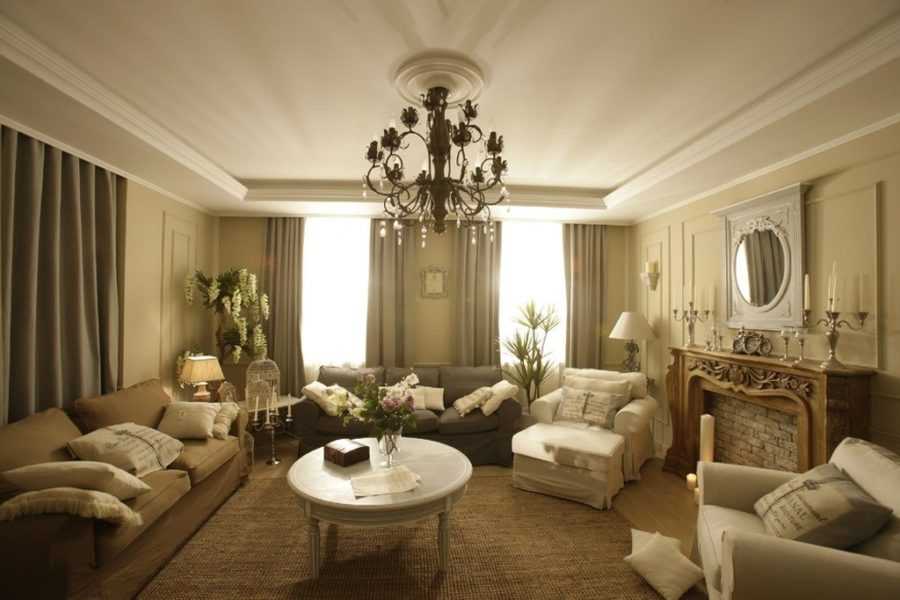 Как создать интерьер гостиной в классическом стиле?