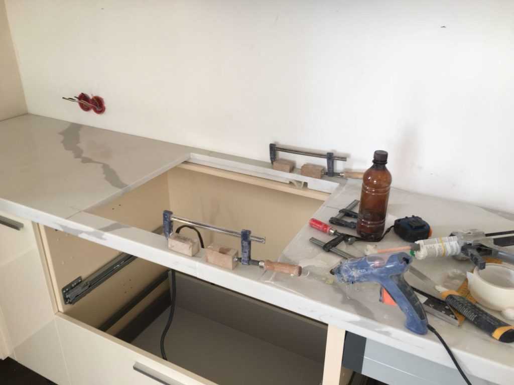 Ремонт кухонной мебели своими руками - ремонтируем мебель на кухне
