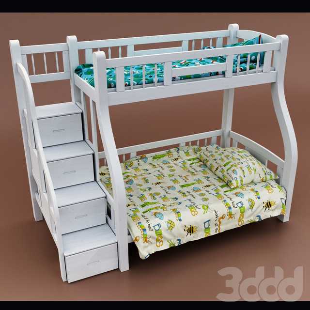 Двухъярусные кровати для детей и малышей
