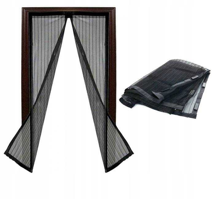 Антимоскитная сетка на магнитах – москитная магнитная занавеска на балконную дверь от мух и комаров