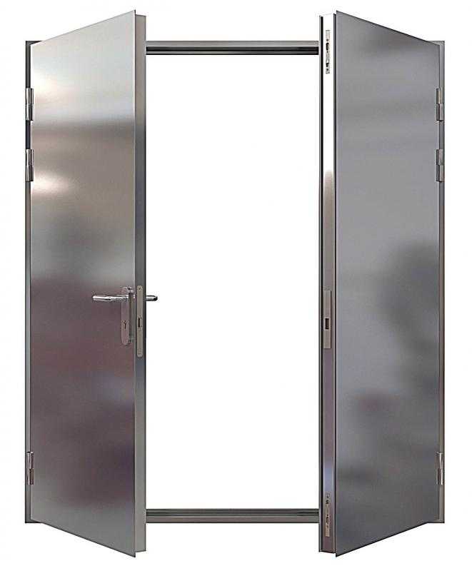 Двери алюминиевые противопожарные со вставкой из стекла. особенности и преимущества
