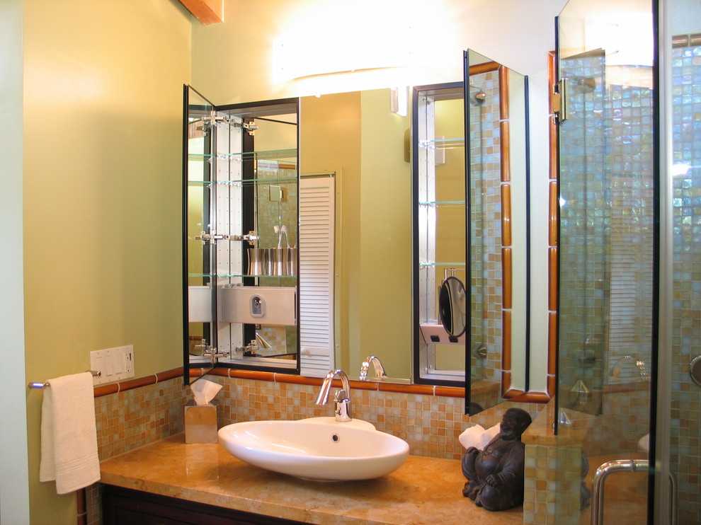 Навесные угловые шкафы для ванной комнаты: виды и характеристики
