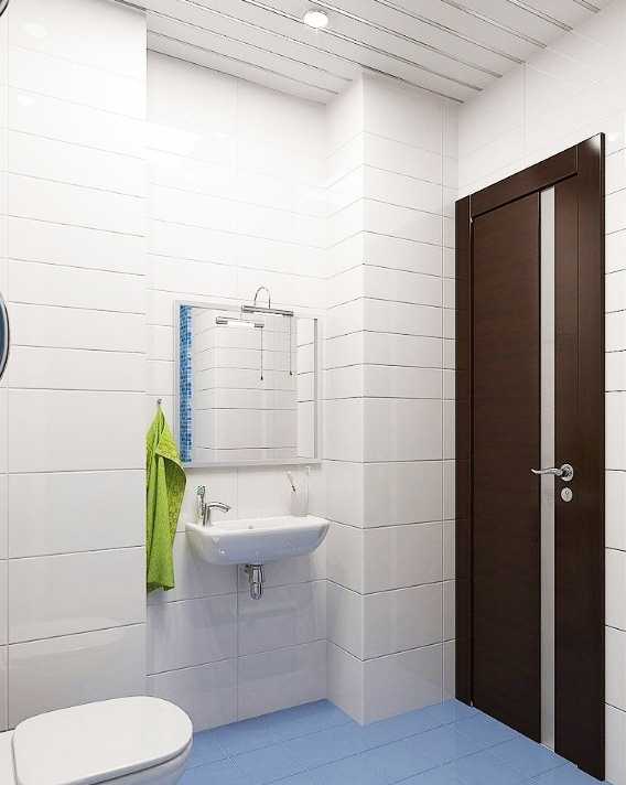 Пластиковые двери в ванную: правила выбора и технология установки (+ фото)