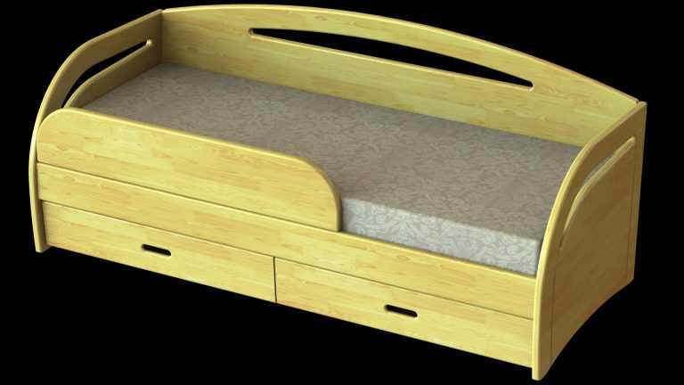 Детская кровать с ящиками (47 фото): односпальные модели из массива с местом для хранения и маятником, кроватки-кушетки с отделом для белья внизу