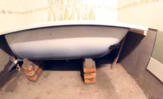 Установка акриловой ванны на каркасе своими руками – сборка и монтаж (видео, фото)