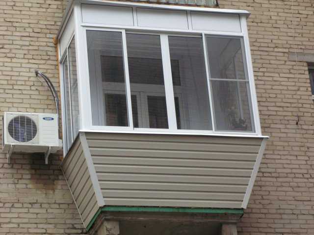 Как сделать выносное остекление балкона