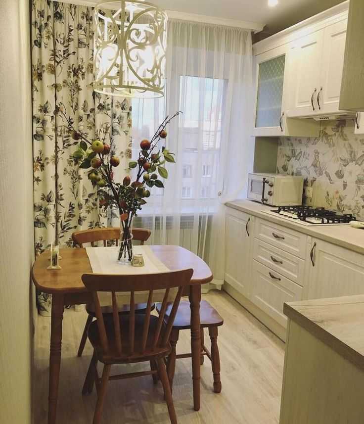 Дизайн малогабаритной кухни 5 кв. м в квартире-хрущевке: примеры обустройства с фото