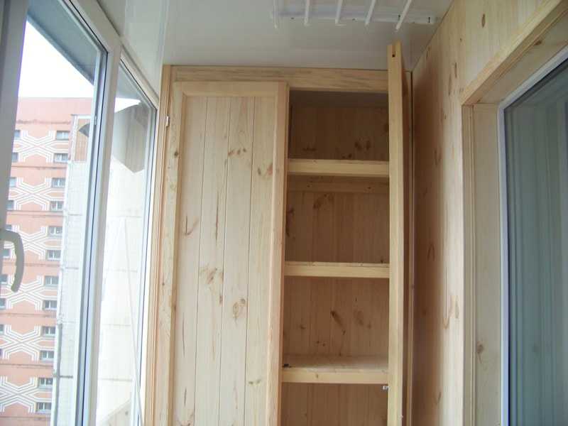 Полки на балконе: практичные варианты и схемы создания шкафов и полок