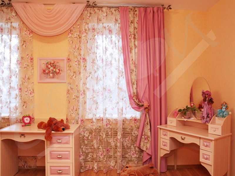 Комната для девочки: как выбрать шторы