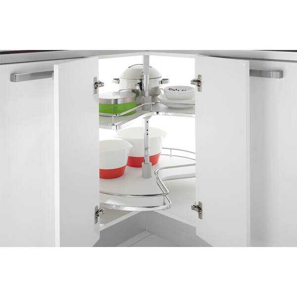Нижние угловые шкафы кухни: современное наполнение и оптимизация