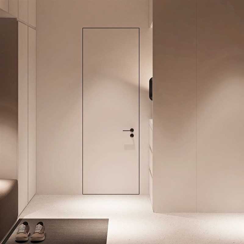Двери без наличников (41 фото): входные и межкомнатные конструкции со скрытым коробом и петлями, установка в ванной