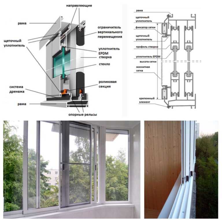 Алюминиевые балконные рамы: виды и преимущества