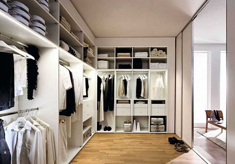 Как сделать гардеробную в спальне: в виде шкафа, угловая и другие интересные варианты реализации