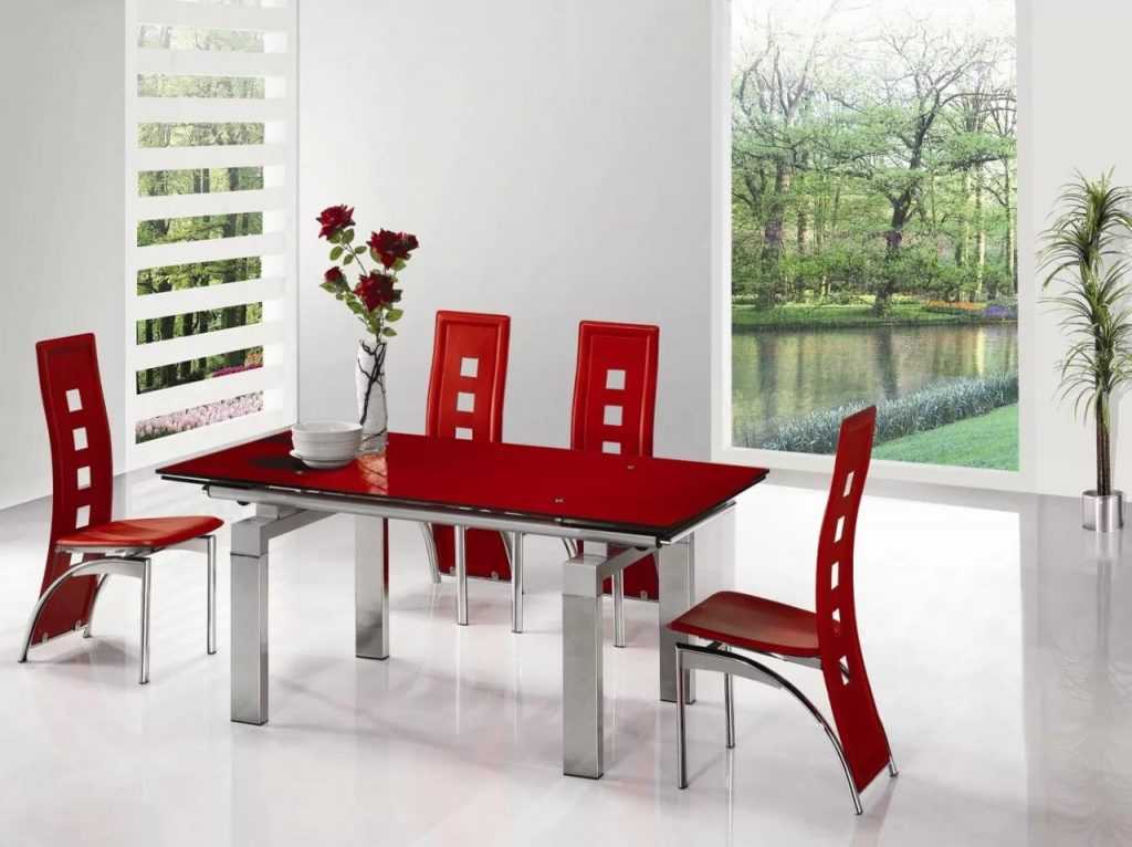 Стол и стулья для кухни: как правильно выбрать и подобрать под классический или современный интерьер