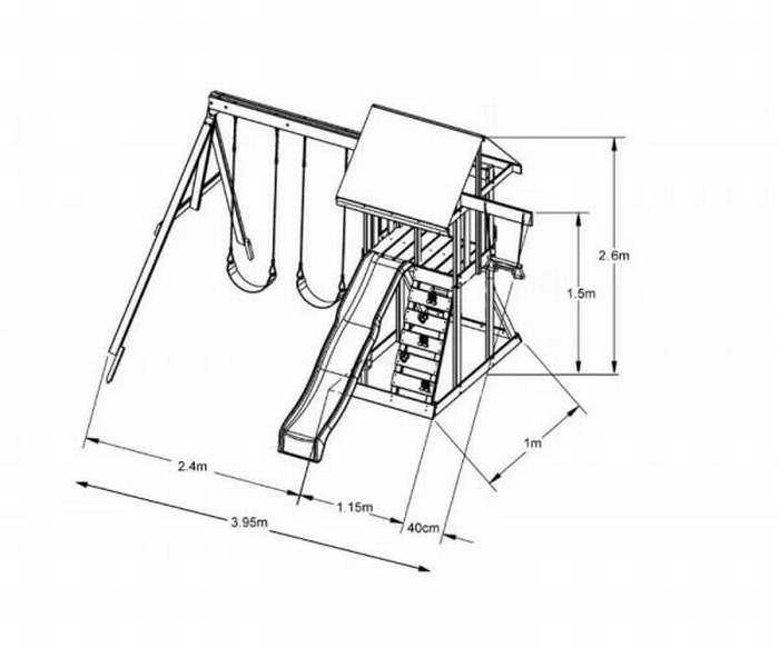 Детская горка (25 фото): горка для дачи с качелями, уличная металлическая конструкция на игровую площадку для детей