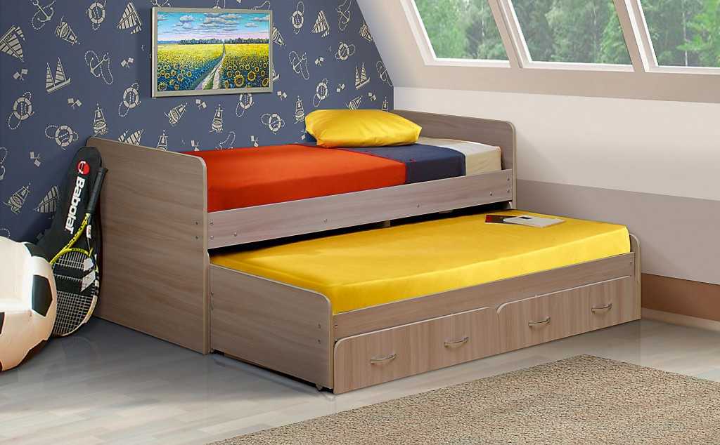 Односпальная детская кровать (36 фото): ширина кровати для детей