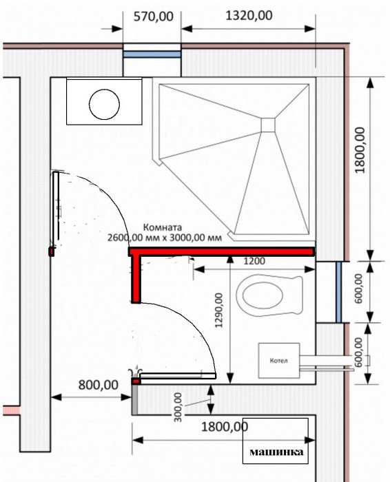 Оптимальный размер ванной комнаты в доме. стандартные и минимальные габариты санузла, выбор оптимального размера