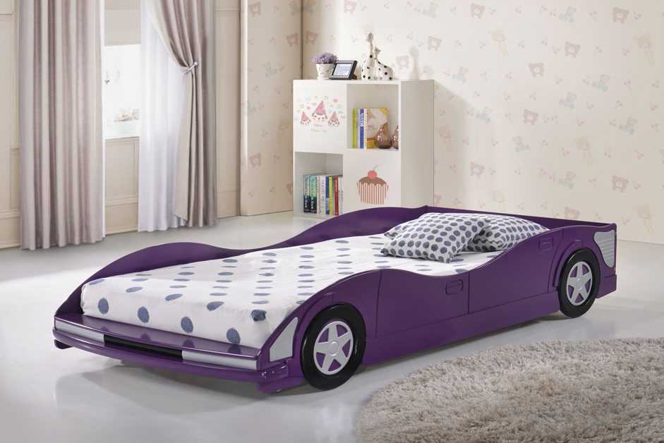 Кровати в виде машин для мальчиков, разновидности дизайнов с фото