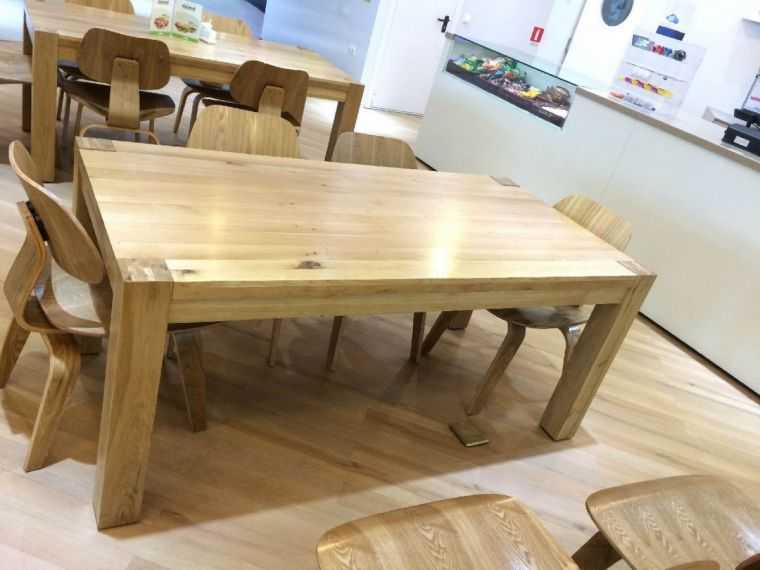 Кухонный стол из дерева своими руками