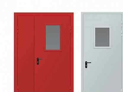 Противопожарные двери (53 фото): алюминиевые и стеклянные, деревянные остекленные огнестойкие модели входных и межкомнатных изделий, типы и размеры пожарных дверей
