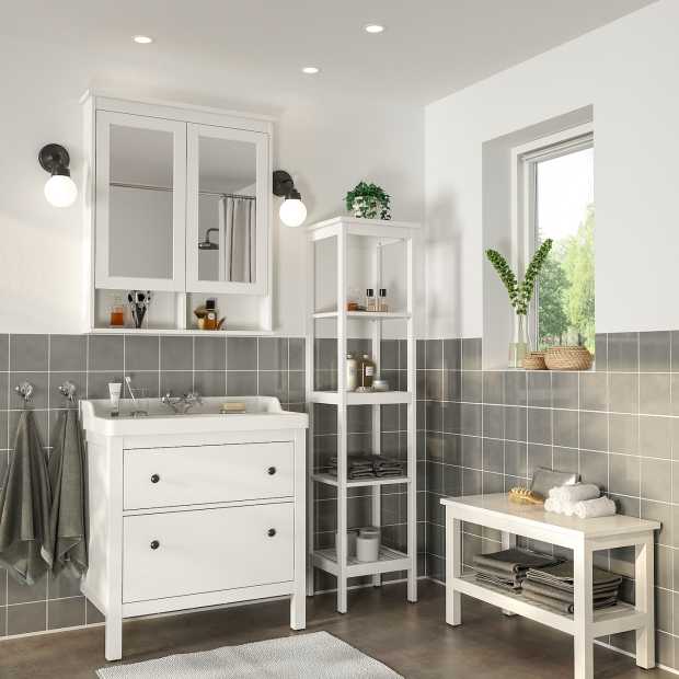 Мебель ikea для ванной комнаты: продукция для стиральной машины, отзывы